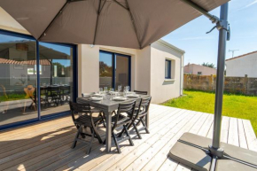 Grande maison de famille avec jardin en bord de mer